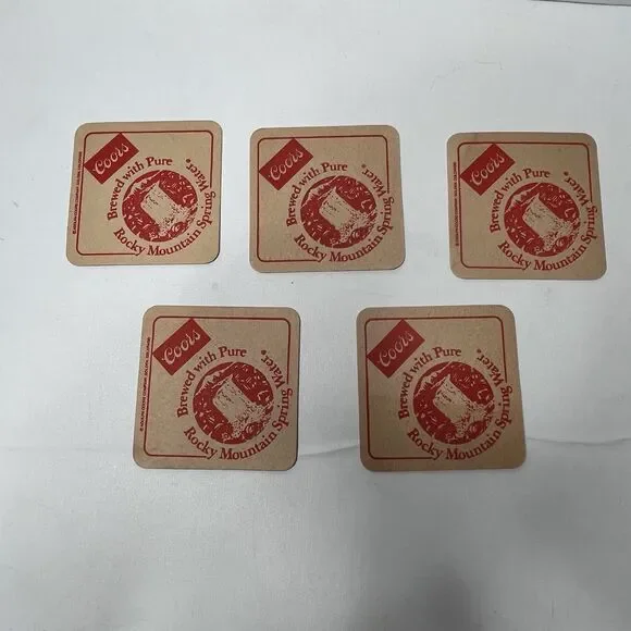 Lot of 35 Vintage Paper/Cardboard Beer Coasters Collection Variety - Picture 4 of 7